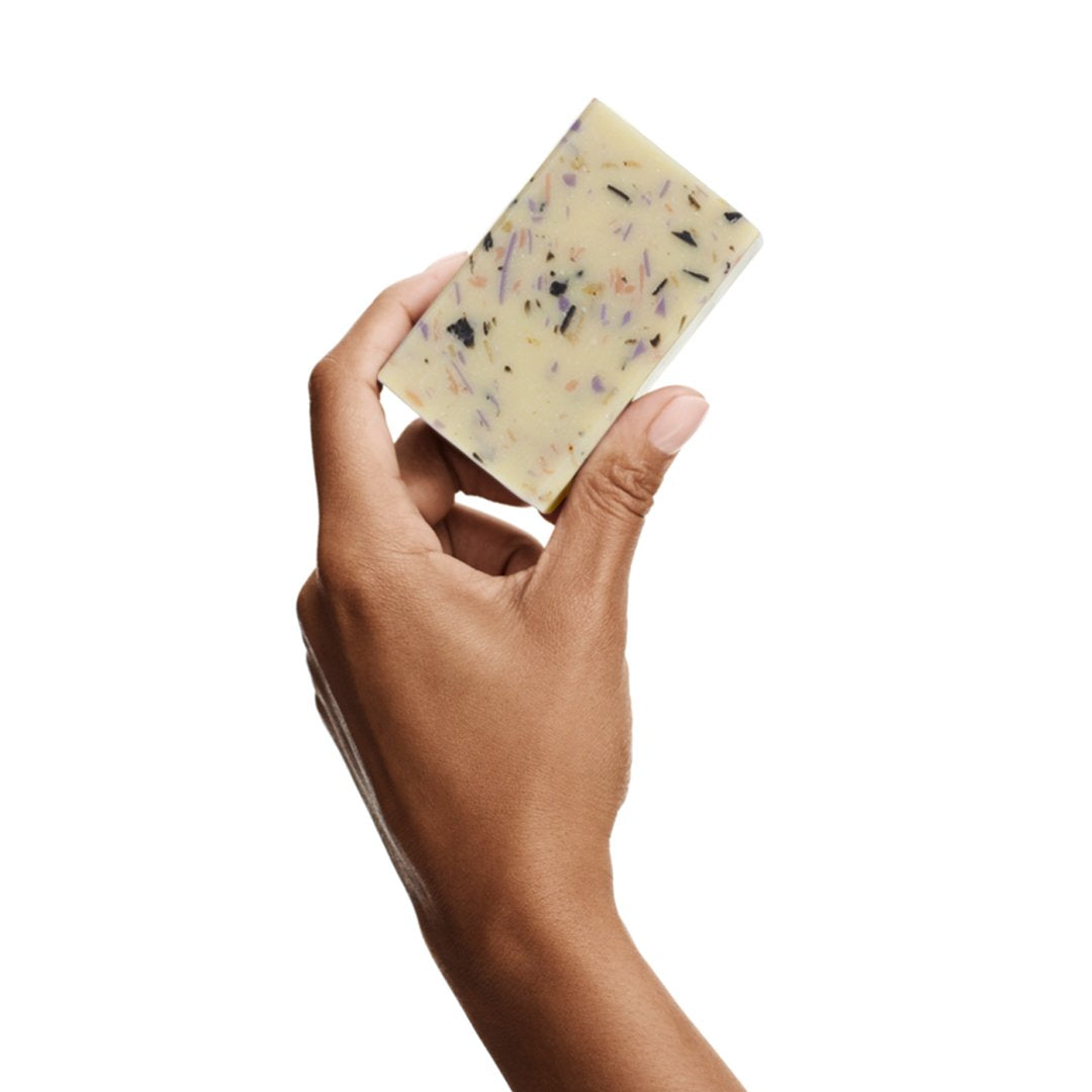 Earth Day Soap in hand - Our Plastic-Free Commitment